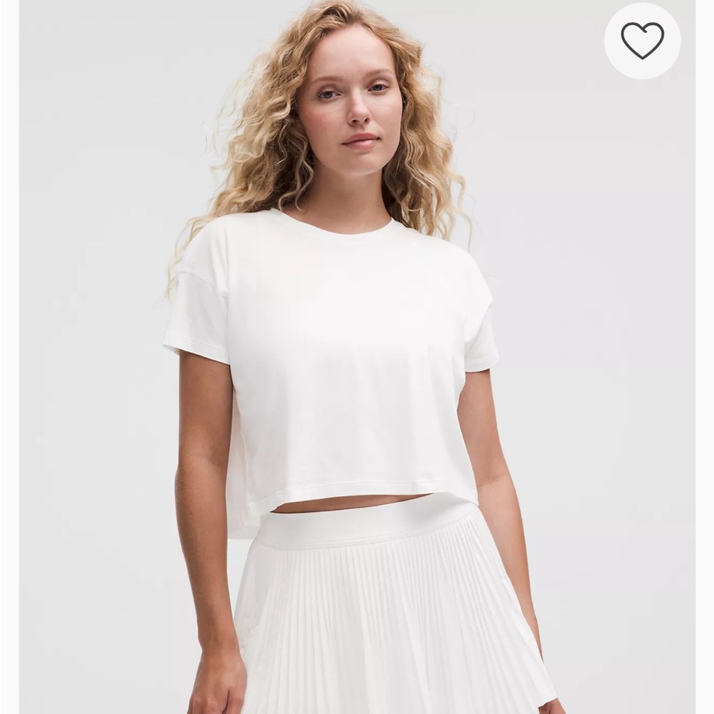lululemon athletica Cate cropped t-shirt